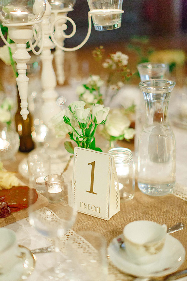 Beautiful Winter Wedding at Smock Alley Theatre, Styled by Sweet Pea and Violet and Captured by Peter Carvill Photography | see the rest of this wedding on onefabday.com