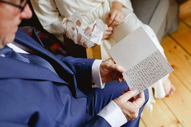 Beautiful Winter Wedding at Smock Alley Theatre, Styled by Sweet Pea and Violet and Captured by Peter Carvill Photography | see the rest of this wedding on onefabday.com