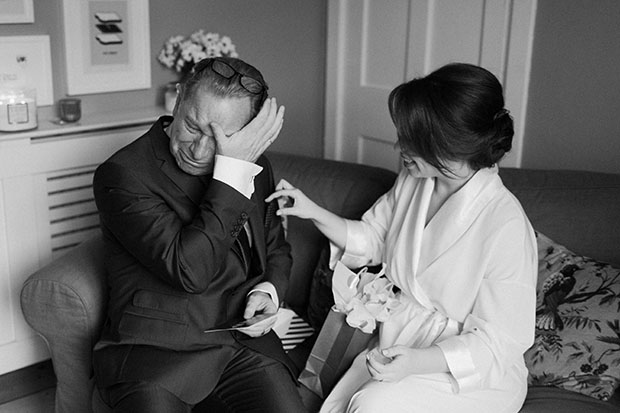 Beautiful Winter Wedding at Smock Alley Theatre, Styled by Sweet Pea and Violet and Captured by Peter Carvill Photography | see the rest of this wedding on onefabday.com