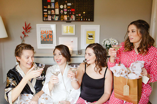 Beautiful Winter Wedding at Smock Alley Theatre, Styled by Sweet Pea and Violet and Captured by Peter Carvill Photography | see the rest of this wedding on onefabday.com