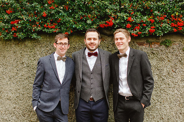 Beautiful Winter Wedding at Smock Alley Theatre, Styled by Sweet Pea and Violet and Captured by Peter Carvill Photography | see the rest of this wedding on onefabday.com