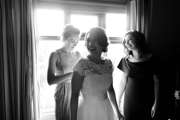 Beautiful Winter Wedding at Smock Alley Theatre, Styled by Sweet Pea and Violet and Captured by Peter Carvill Photography | see the rest of this wedding on onefabday.com