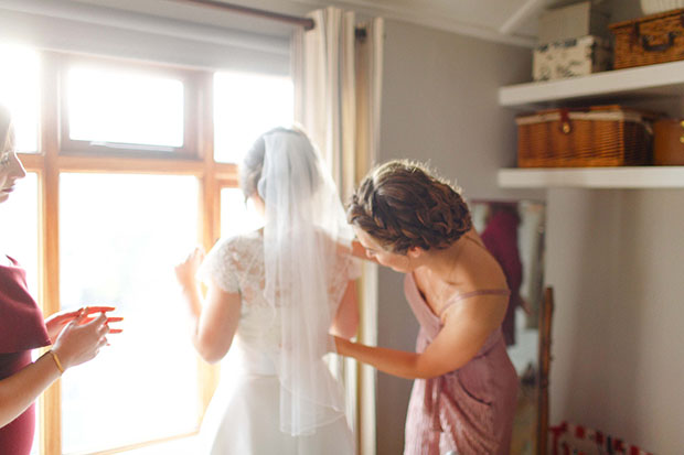 Beautiful Winter Wedding at Smock Alley Theatre, Styled by Sweet Pea and Violet and Captured by Peter Carvill Photography | see the rest of this wedding on onefabday.com