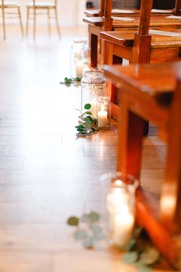 Beautiful Winter Wedding at Smock Alley Theatre, Styled by Sweet Pea and Violet and Captured by Peter Carvill Photography | see the rest of this wedding on onefabday.com