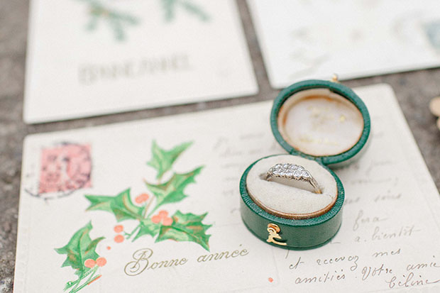 Beautiful Winter Wedding at Smock Alley Theatre, Styled by Sweet Pea and Violet and Captured by Peter Carvill Photography | see the rest of this wedding on onefabday.com