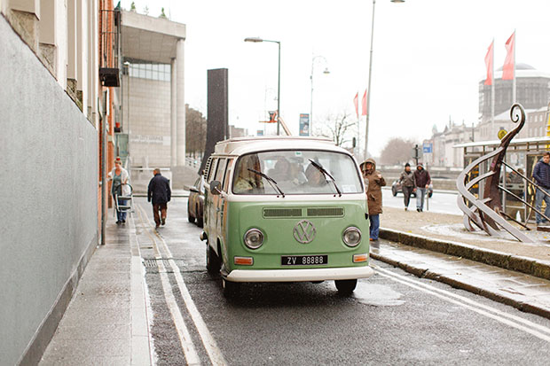 Beautiful Winter Wedding at Smock Alley Theatre, Styled by Sweet Pea and Violet and Captured by Peter Carvill Photography | see the rest of this wedding on onefabday.com