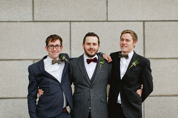 Beautiful Winter Wedding at Smock Alley Theatre, Styled by Sweet Pea and Violet and Captured by Peter Carvill Photography | see the rest of this wedding on onefabday.com