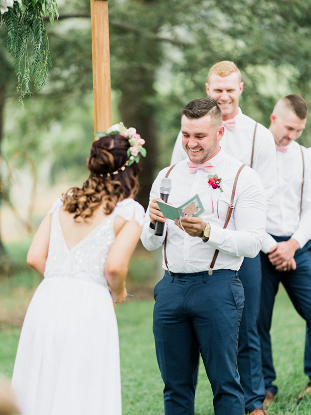 Falls Forest Retreat Wedding by We Are Origami | onefabday.com