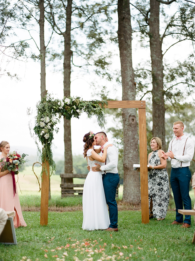 Falls Forest Retreat Wedding by We Are Origami | onefabday.com