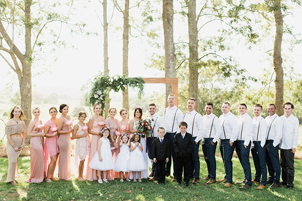 Falls Forest Retreat Wedding by We Are Origami | onefabday.com