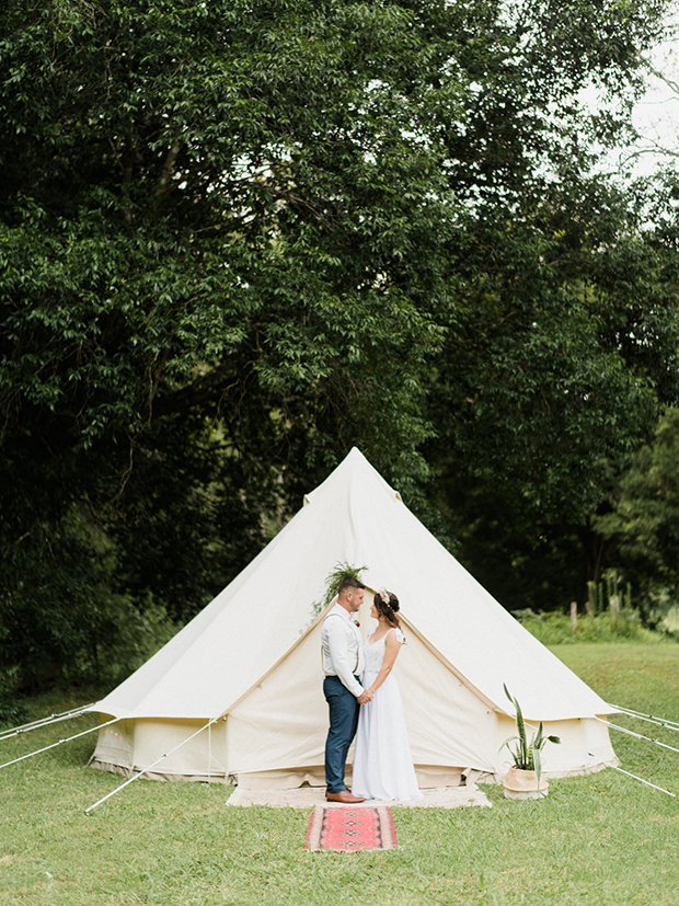 Falls Forest Retreat Wedding by We Are Origami | onefabday.com