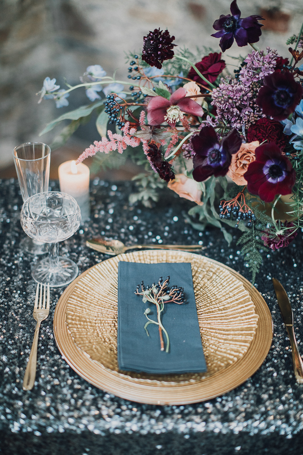 Beautiful floral wedding inspiration in the Irish countryside | see this beautiful shoot in full on onefabday.com