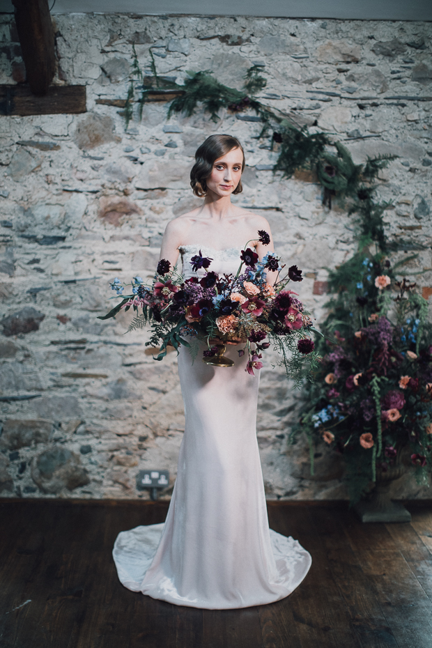 Beautiful floral wedding inspiration in the Irish countryside | see this beautiful shoot in full on onefabday.com