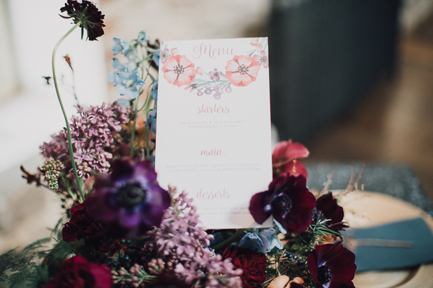 Beautiful floral wedding inspiration in the Irish countryside | see this beautiful shoot in full on onefabday.com