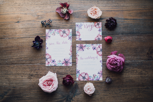 Beautiful floral wedding inspiration in the Irish countryside | see this beautiful shoot in full on onefabday.com