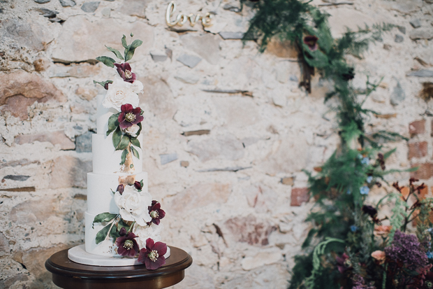 Beautiful floral wedding inspiration in the Irish countryside | see this beautiful shoot in full on onefabday.com