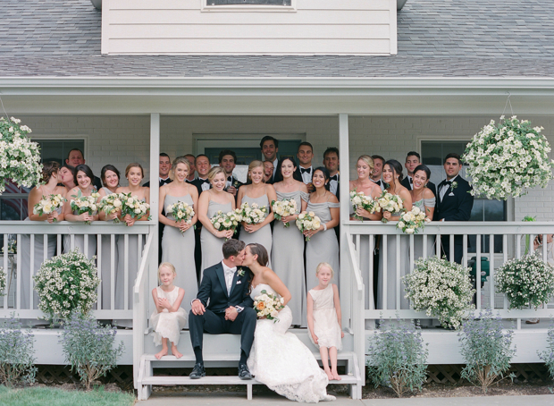 Beautiful At Home Farm Wedding by Laura Murray Photography // see it all on onefabday.com