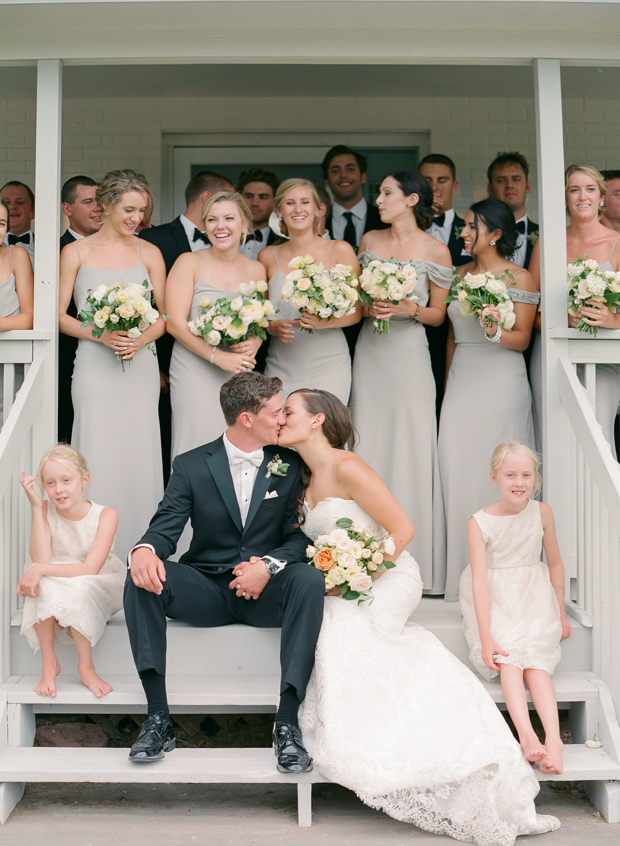 Beautiful At Home Farm Wedding by Laura Murray Photography // see it all on onefabday.com