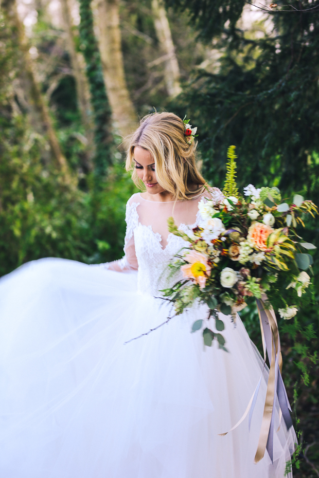 Beautiful Wedding Inspiration Cliff at Lyons by Nick O Keeffe // see the full shoot on onefabday.com