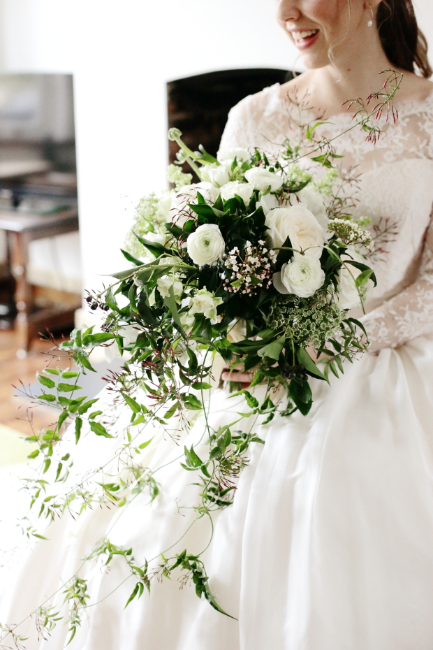 Beautiful Brixton East Winter Wedding by Dasha Caffrey | onefabday.com