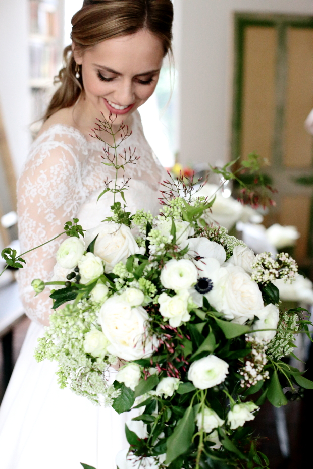 Beautiful Brixton East Winter Wedding by Dasha Caffrey | onefabday.com