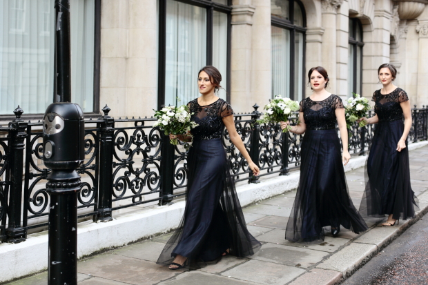 Beautiful Brixton East Winter Wedding by Dasha Caffrey | onefabday.com