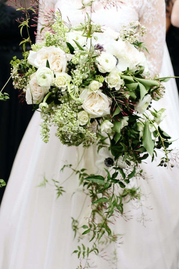 Beautiful Brixton East Winter Wedding by Dasha Caffrey | onefabday.com