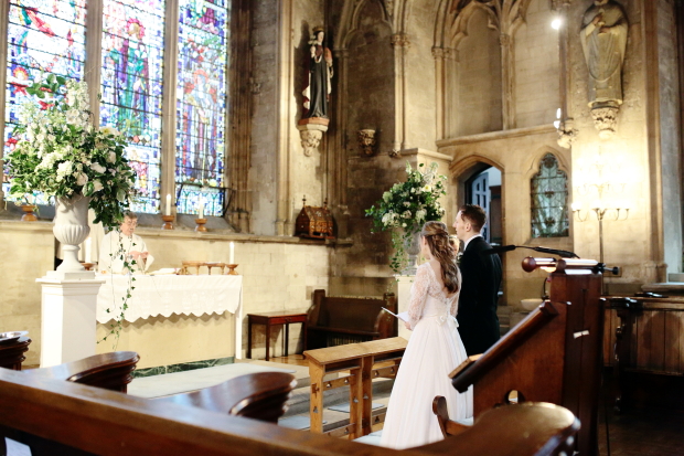 Beautiful Brixton East Winter Wedding by Dasha Caffrey | onefabday.com