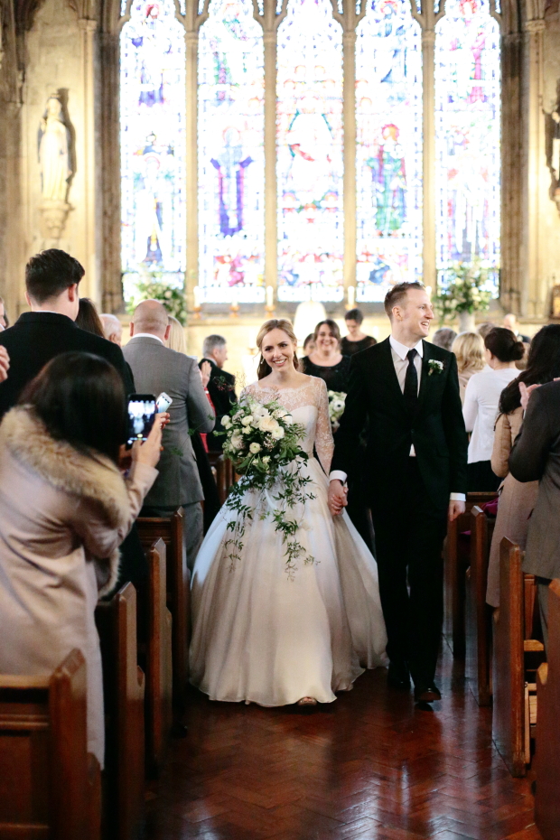 Beautiful Brixton East Winter Wedding by Dasha Caffrey | onefabday.com