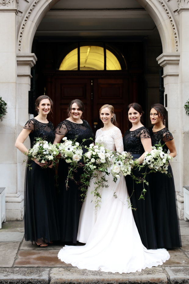 Beautiful Brixton East Winter Wedding by Dasha Caffrey | onefabday.com