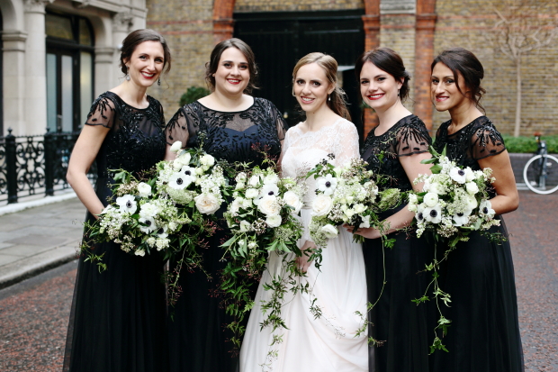 Beautiful Brixton East Winter Wedding by Dasha Caffrey | onefabday.com