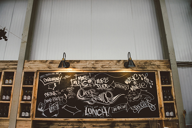 Hip Hillside Brewery wedding by Paula Gillespie // see this fab wedding in full over on onefabday.com