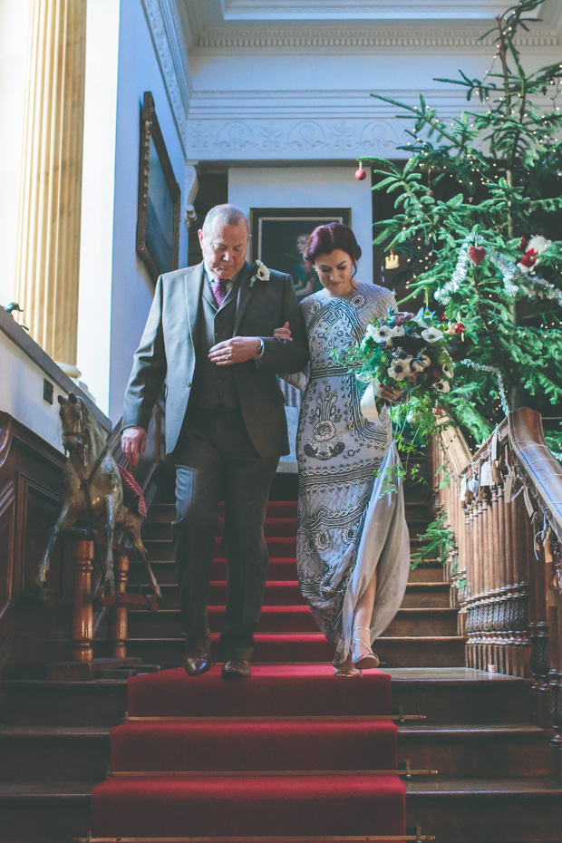 Beautiful Walcot Hall Winter Wedding | onefabday.com