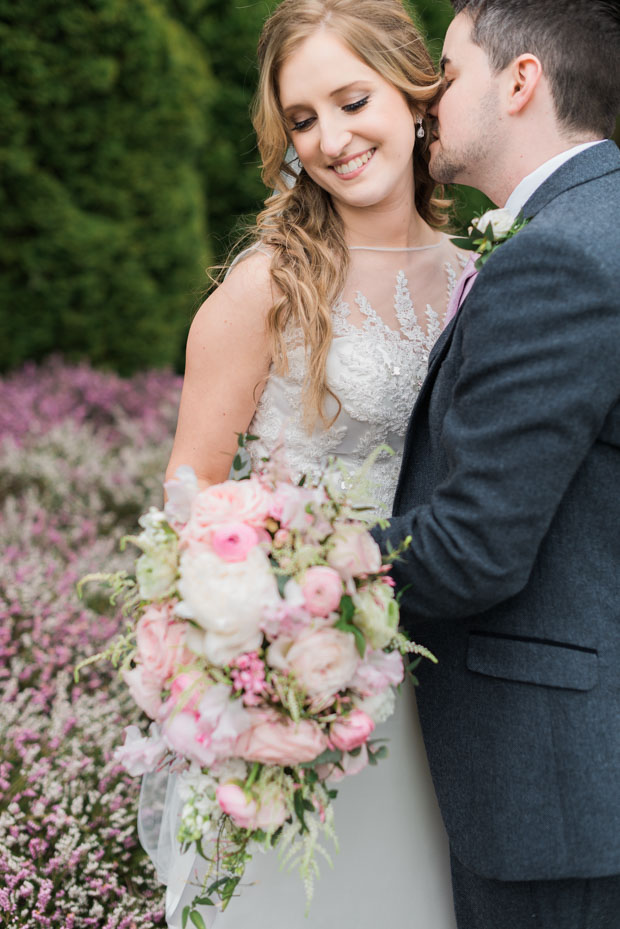 Pretty Rathsallagh House wedding by Studio Brown // see the wedding in full on onefabday.com