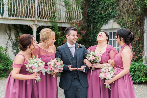 Pretty Rathsallagh House wedding by Studio Brown // see the wedding in full on onefabday.com