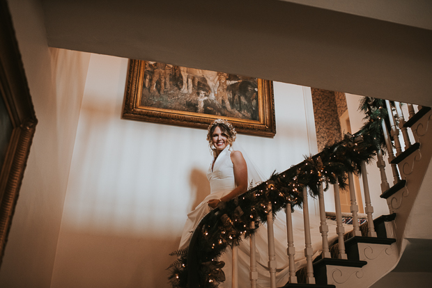 Winter Virginia Park Lodge Wedding by Louise Scott Photography // onefabday.com