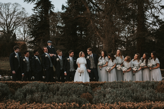 Winter Virginia Park Lodge Wedding by Louise Scott Photography // onefabday.com