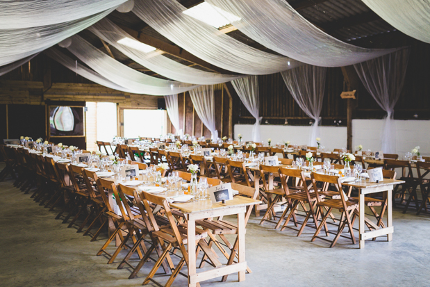 Beautiful Barn Wedding by Beard and Mane Photography // onefabday.com