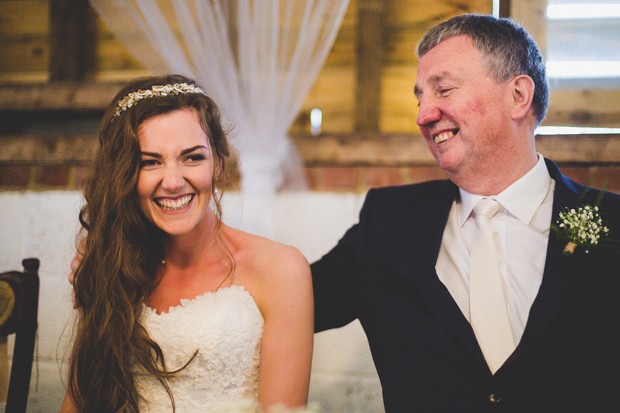 Beautiful Barn Wedding by Beard and Mane Photography // onefabday.com