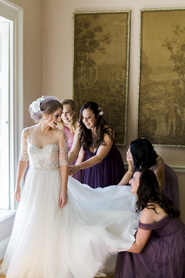 Beautiful destination wedding at Gloster House | onefabday.com