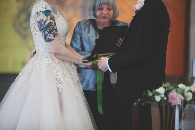 Pastel, Rock n Roll Dublin City Wedding by Wild Things Wed | onefabday.com