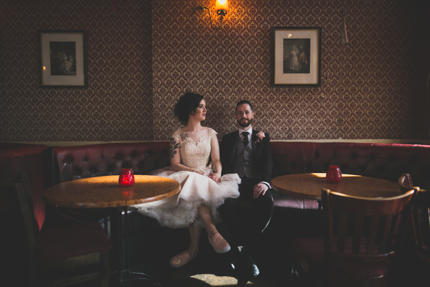 Pastel, Rock n Roll Dublin City Wedding by Wild Things Wed | onefabday.com