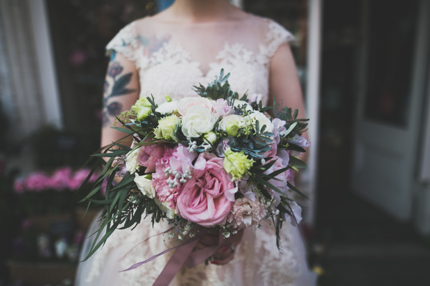 Pastel, Rock n Roll Dublin City Wedding by Wild Things Wed | onefabday.com