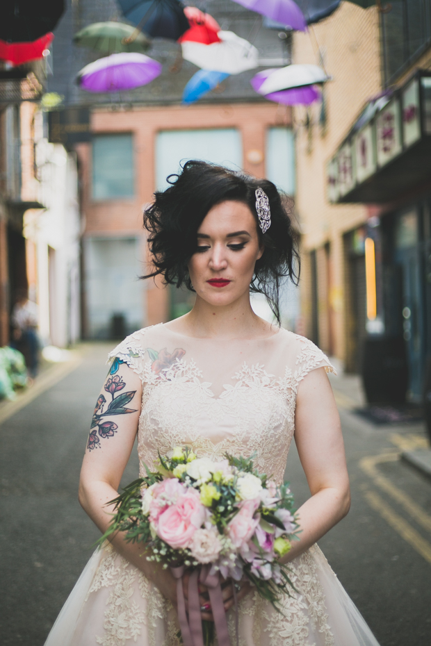 Pastel, Rock n Roll Dublin City Wedding by Wild Things Wed | onefabday.com