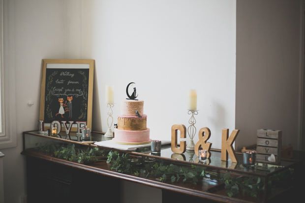 Pastel, Rock n Roll Dublin City Wedding by Wild Things Wed | onefabday.com