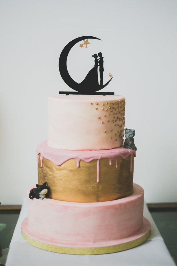 Pastel, Rock n Roll Dublin City Wedding by Wild Things Wed | onefabday.com