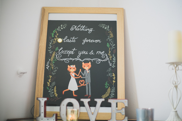 Pastel, Rock n Roll Dublin City Wedding by Wild Things Wed | onefabday.com