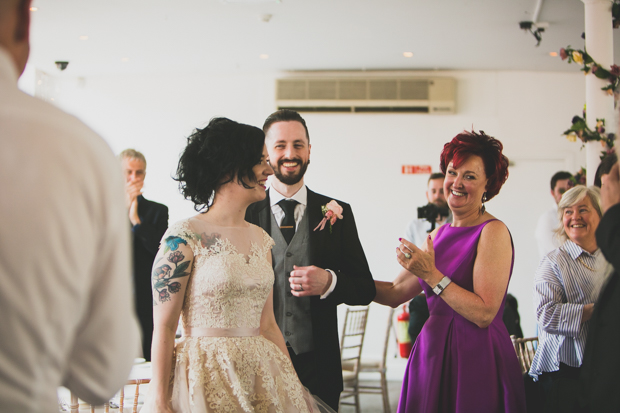 Pastel, Rock n Roll Dublin City Wedding by Wild Things Wed | onefabday.com