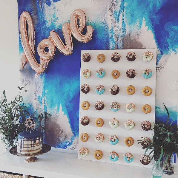 The hottest wedding trend! Inspiring Doughnut Walls to Make Your Mouth Water! see them all on onefabday.com