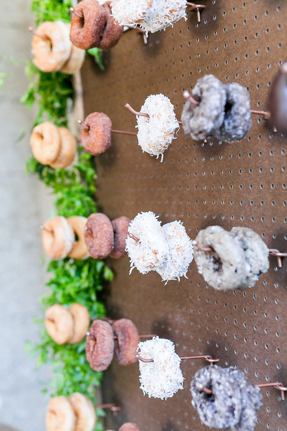 The hottest wedding trend! Inspiring Doughnut Walls to Make Your Mouth Water! see them all on onefabday.com 